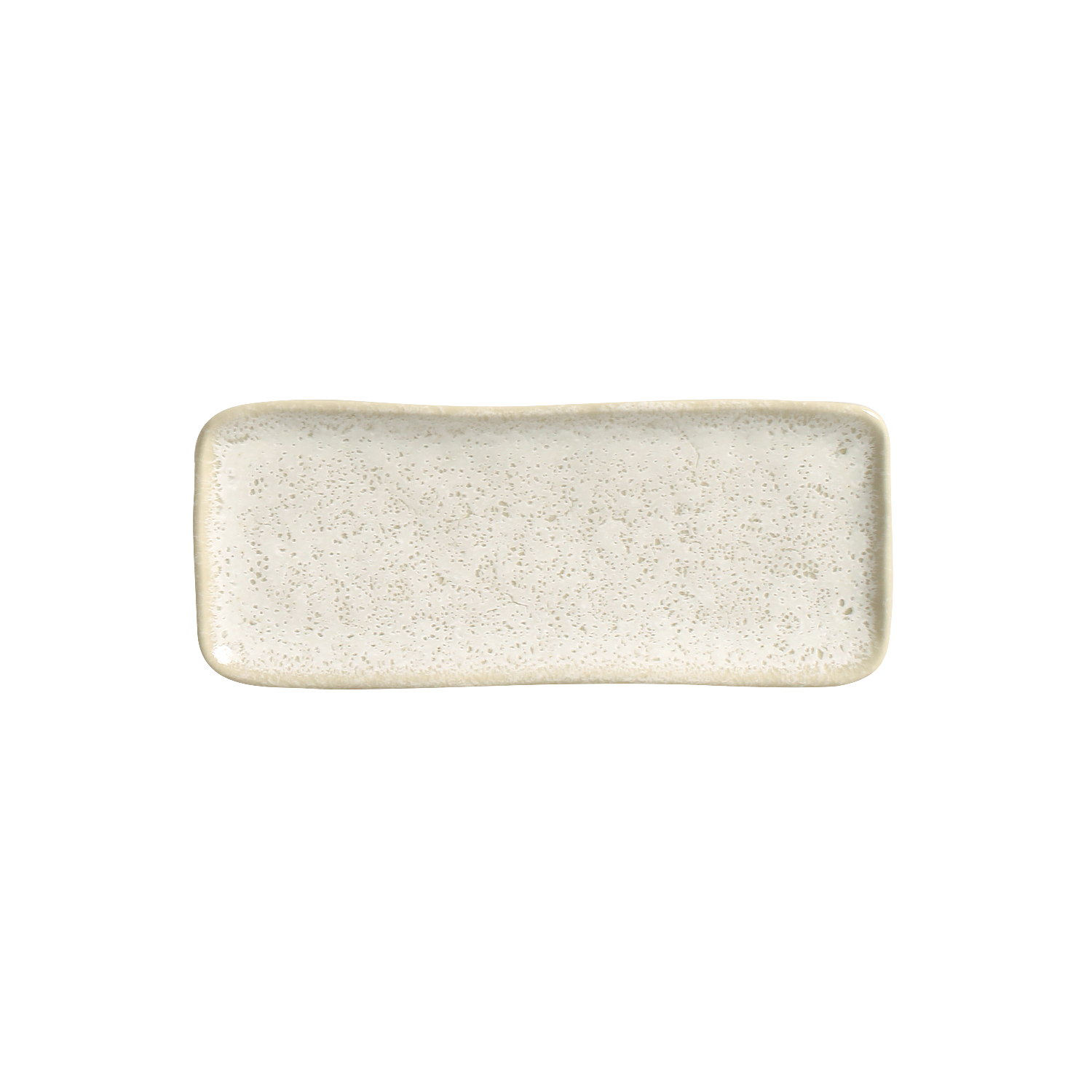 Organic Rectangular Platter 22x9.5cm Vanilla