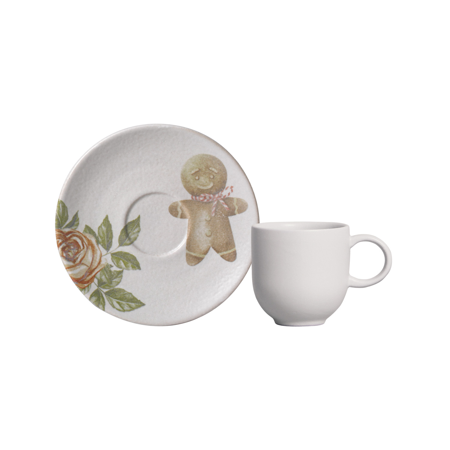 Coup Coffee Cup And Saucer 97ml Postais De Natal