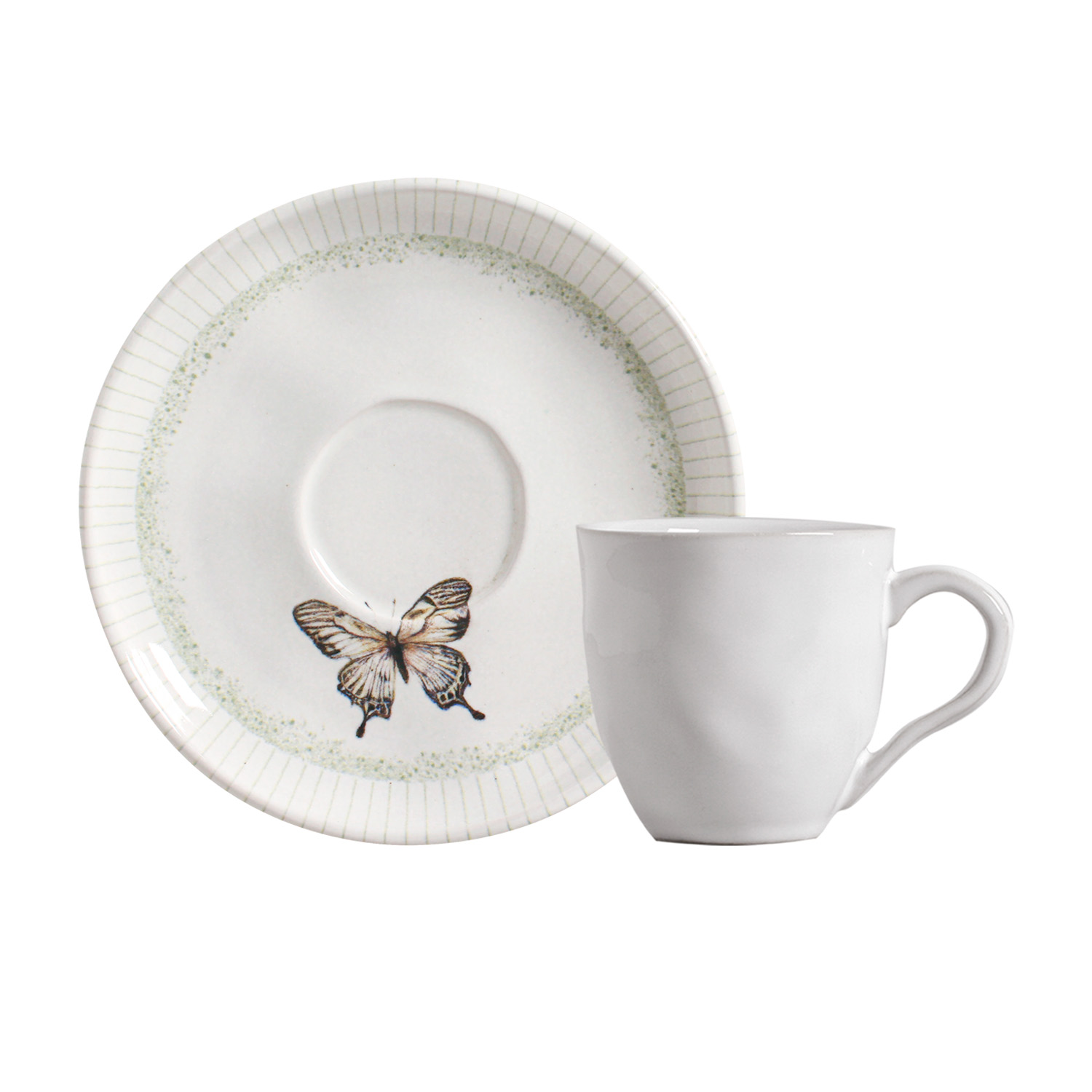 Bio Tea Cup And Saucer 170ml Refúgio