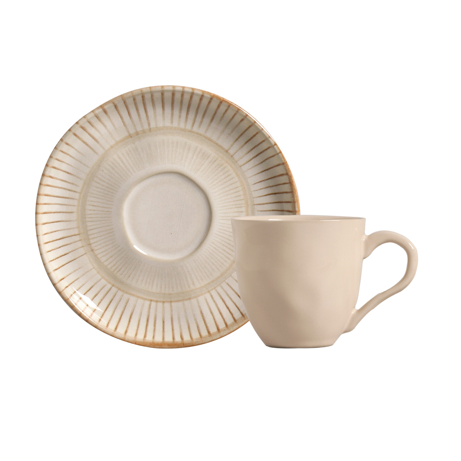 Bio Tea Cup And Saucer 170ml Mirage