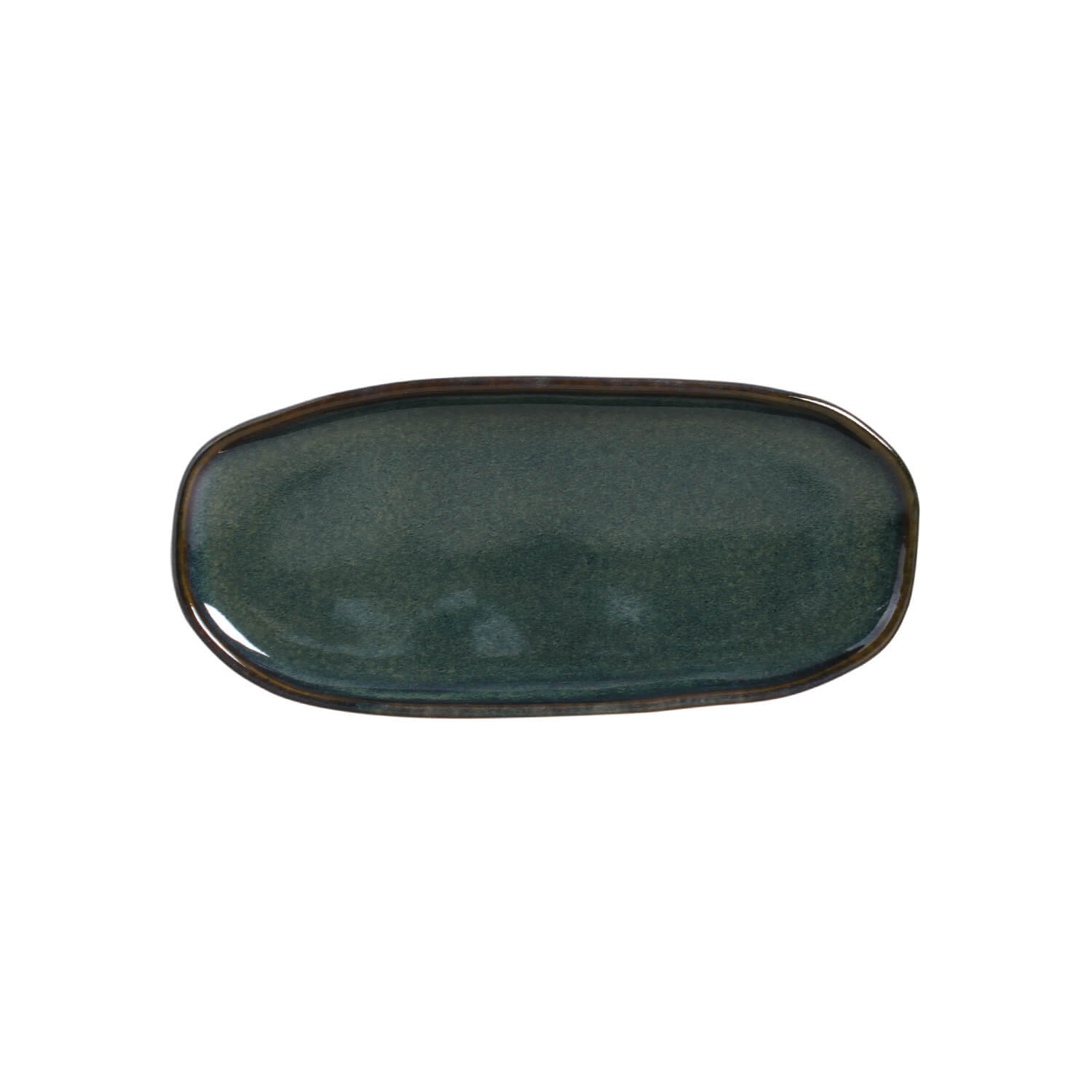 Organic  Oval Platter 23x11cm Oceano