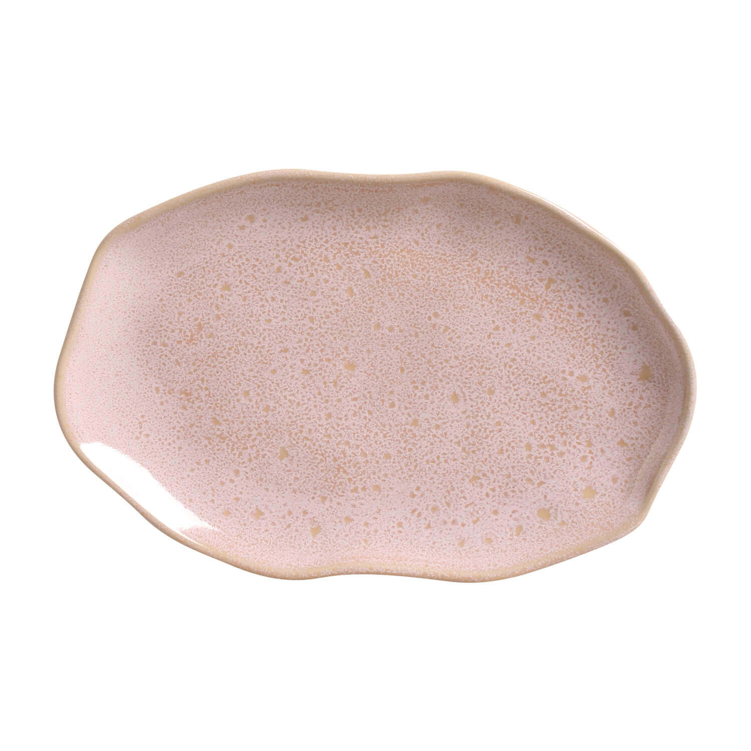 Bio Oval Platter 30x20cm Litchi