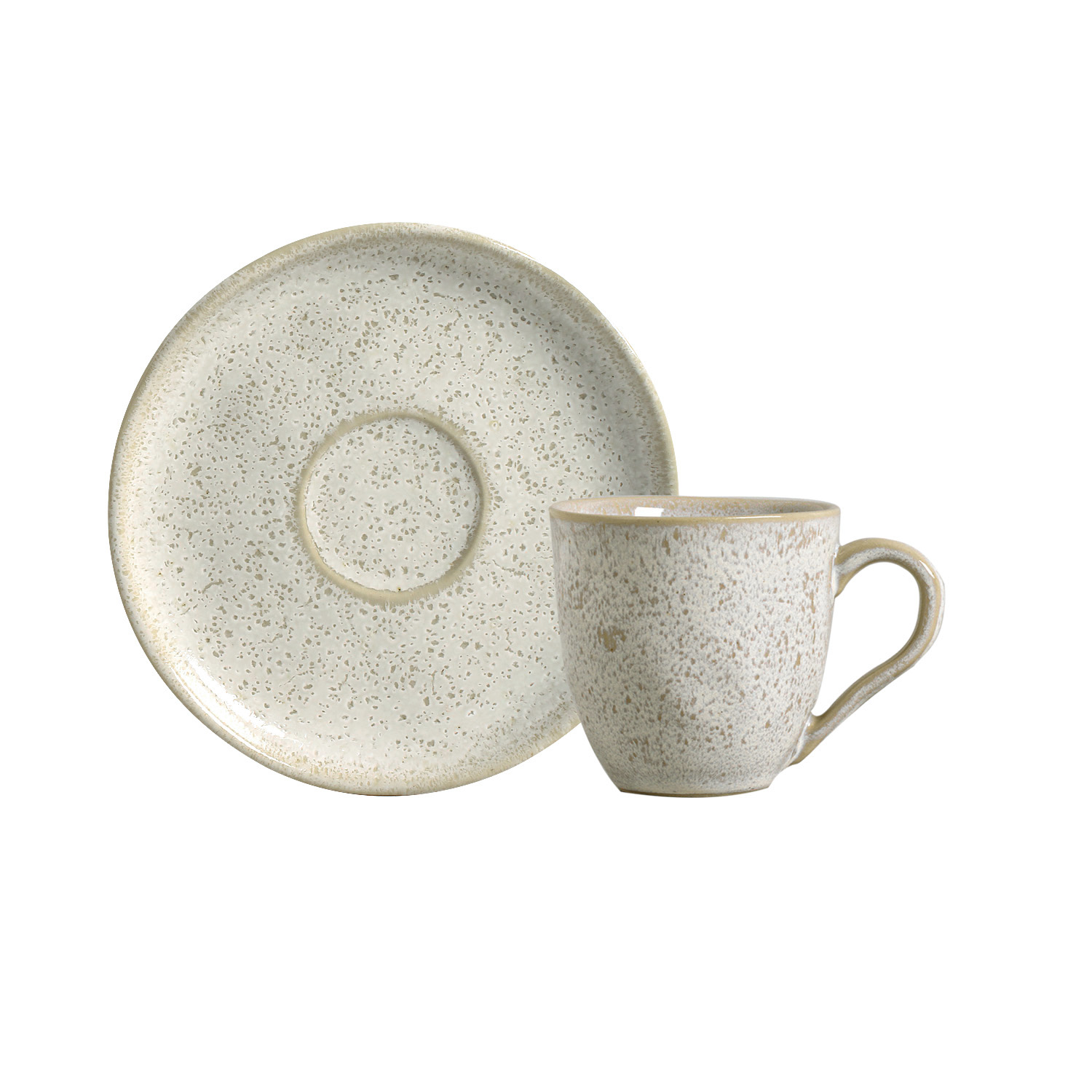 Bio Coffee Cup And Saucer 120ml Vanilla