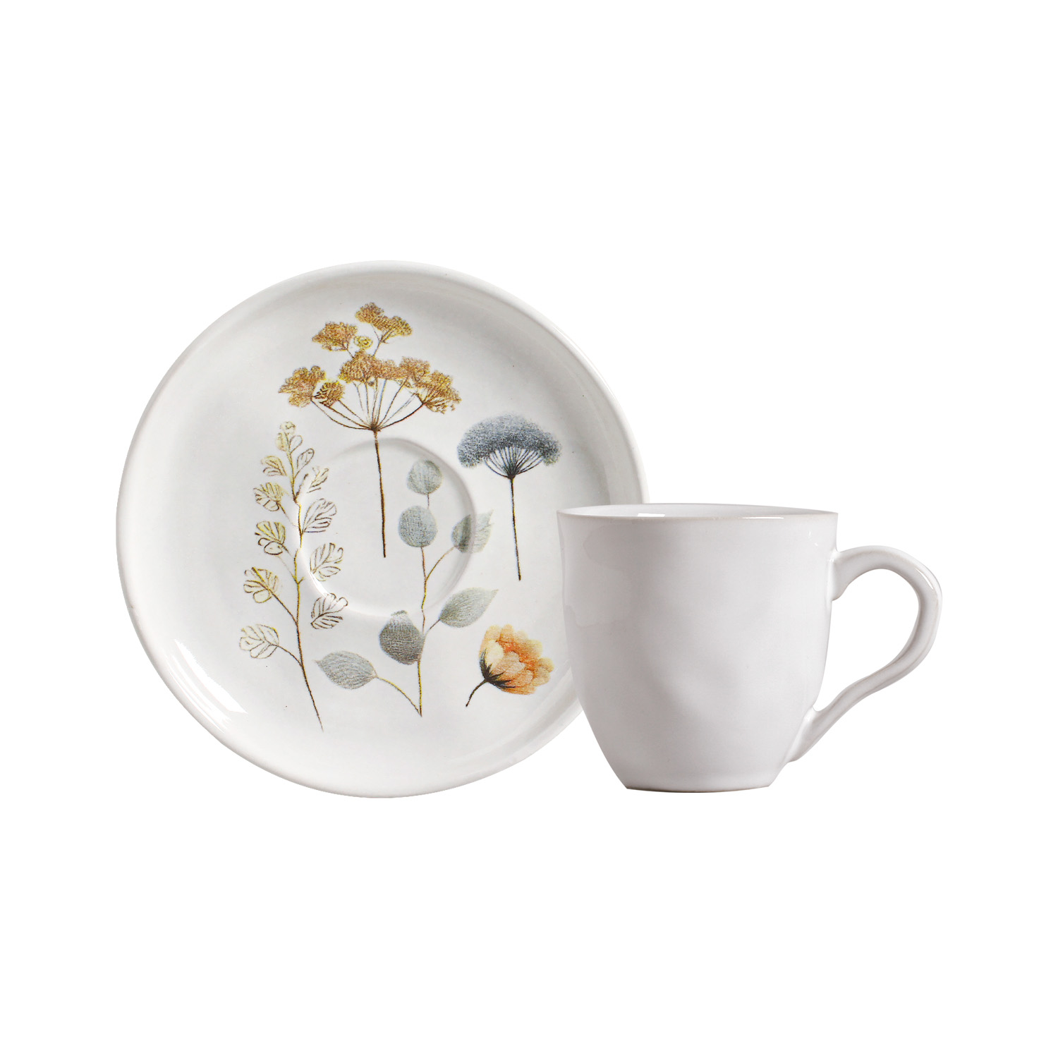 Bio Tea Cup And Saucer 170ml Bella