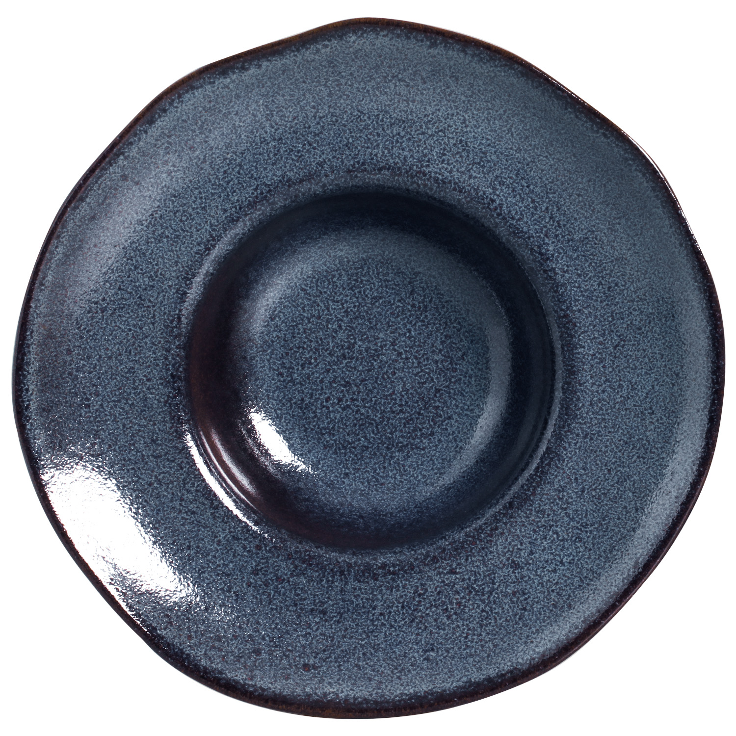 Organic Deep Rim Plate 28cm 450ml Titanium
