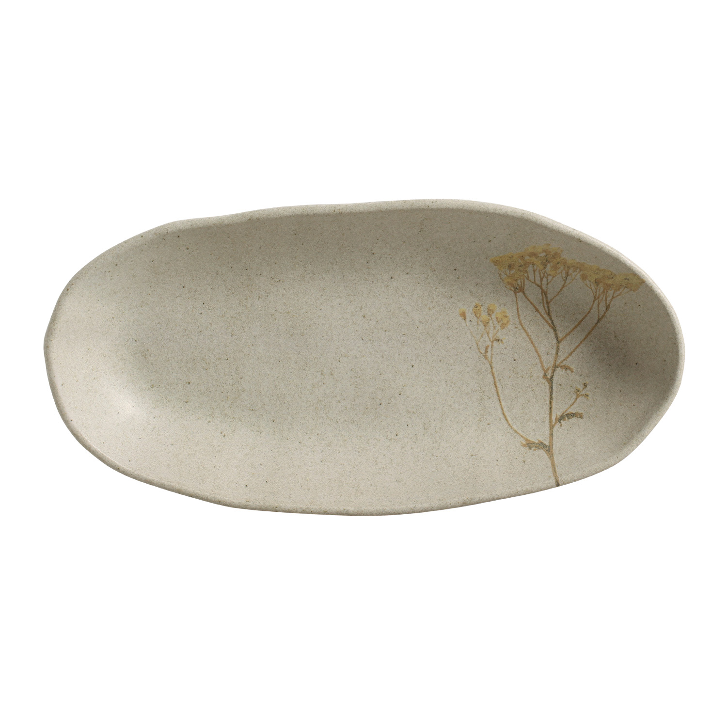 Organic Oval Platter 32x16cm 650ml Campestre