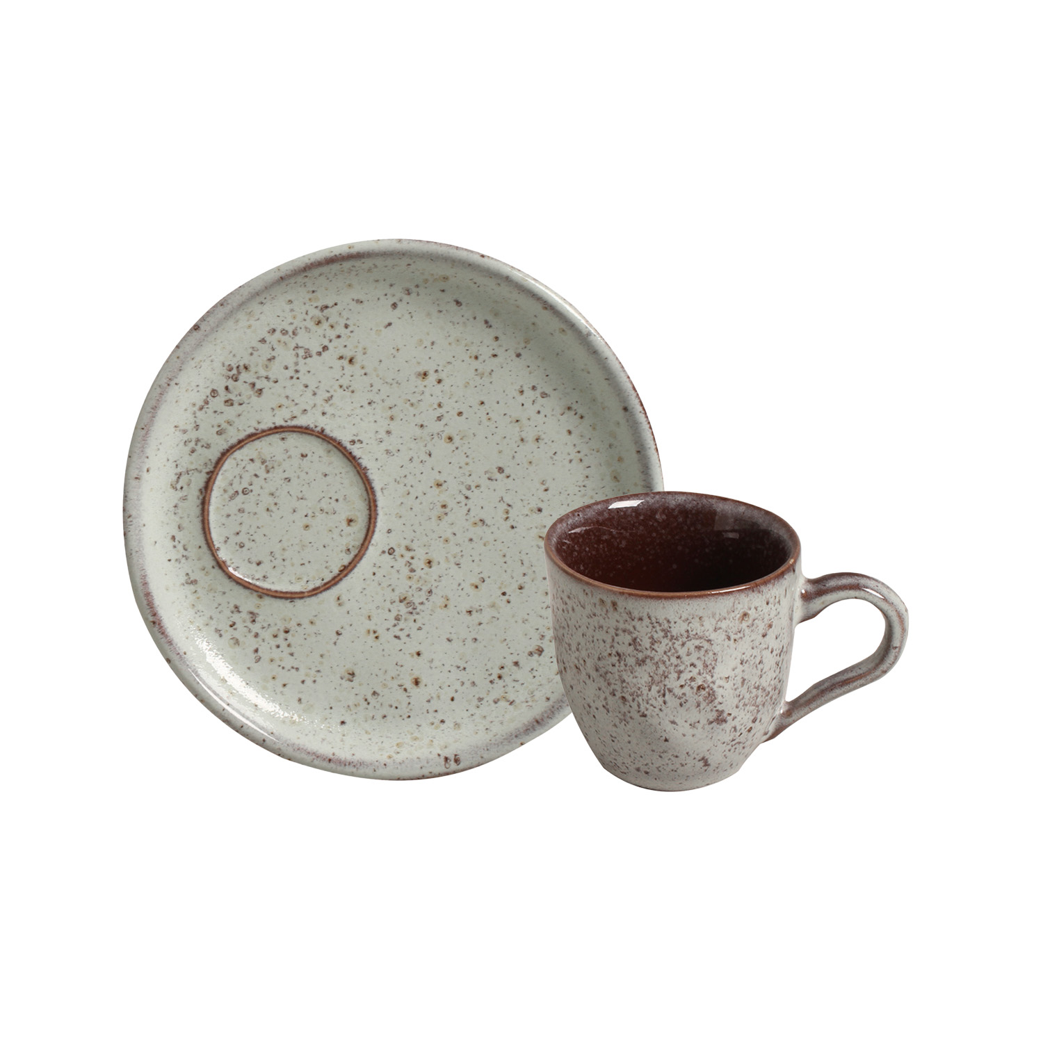 Bio Coffee Cup And Saucer 70ml Pistache