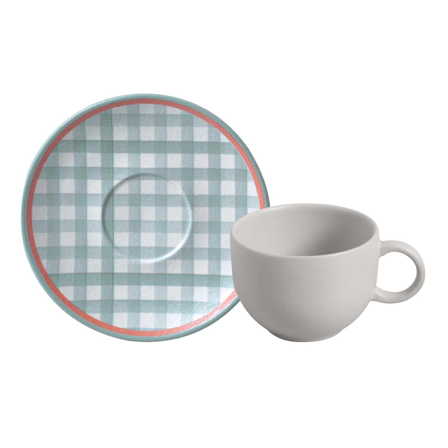 Coup Tea Cup And Saucer 220ml Tempo De Festa