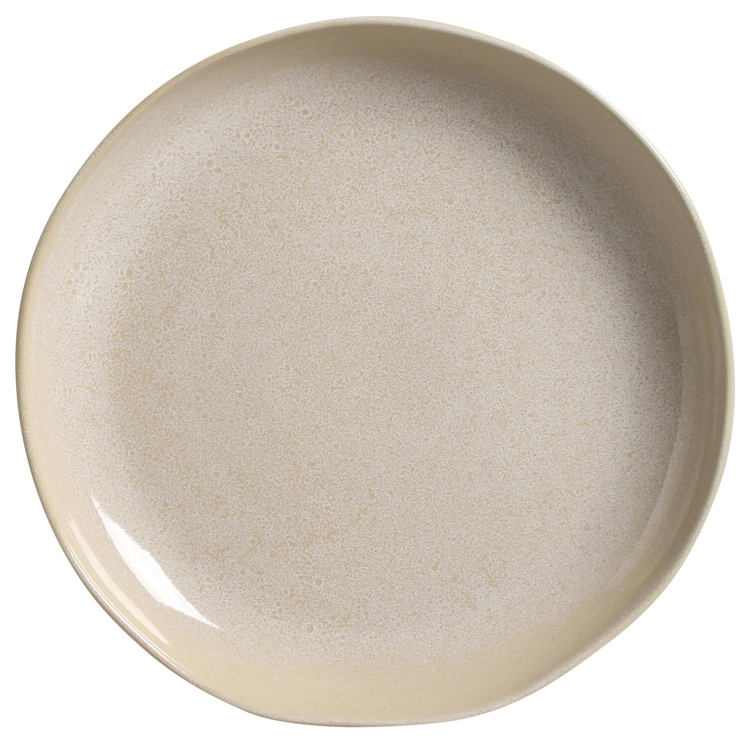 Organic Round Platter 36cm Latte