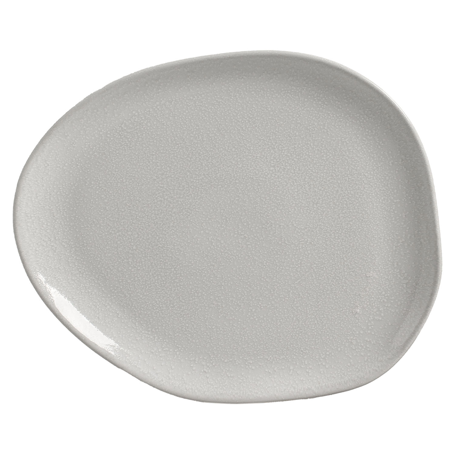 Organic Oval Dinner Plate 31cm Luz