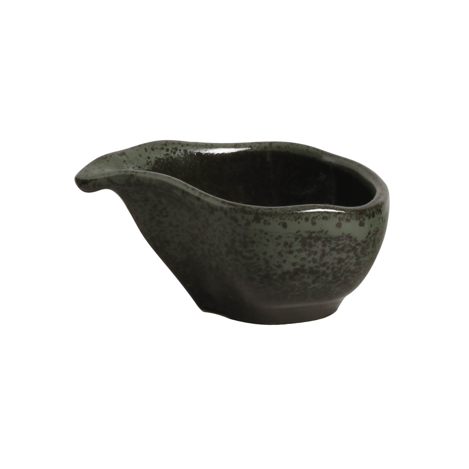 Organic Sauce Boat 8cm 40ml Greenery