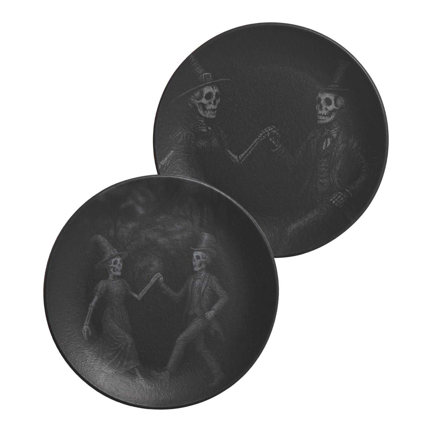Coup Dessert / Salad Plate Set 19.4cm Pair Of Bones