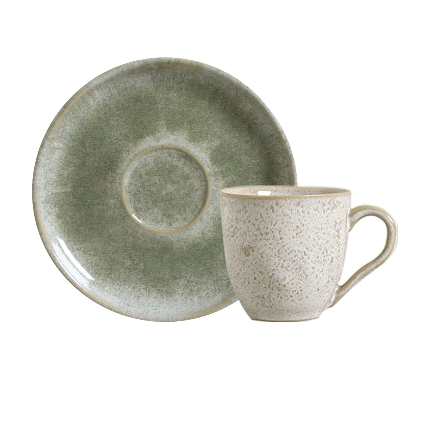 Bio Tea Cup And Saucer 170ml Moss