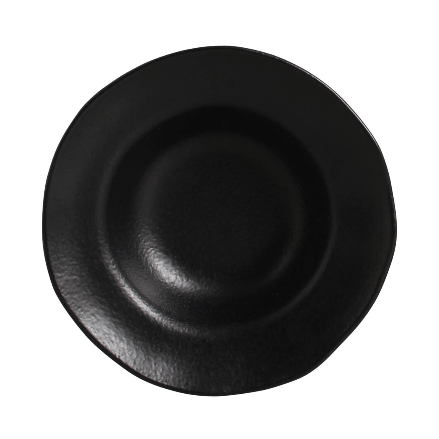 Organic Appetizer / Dessert Plate 19cm 250ml Preto Matte