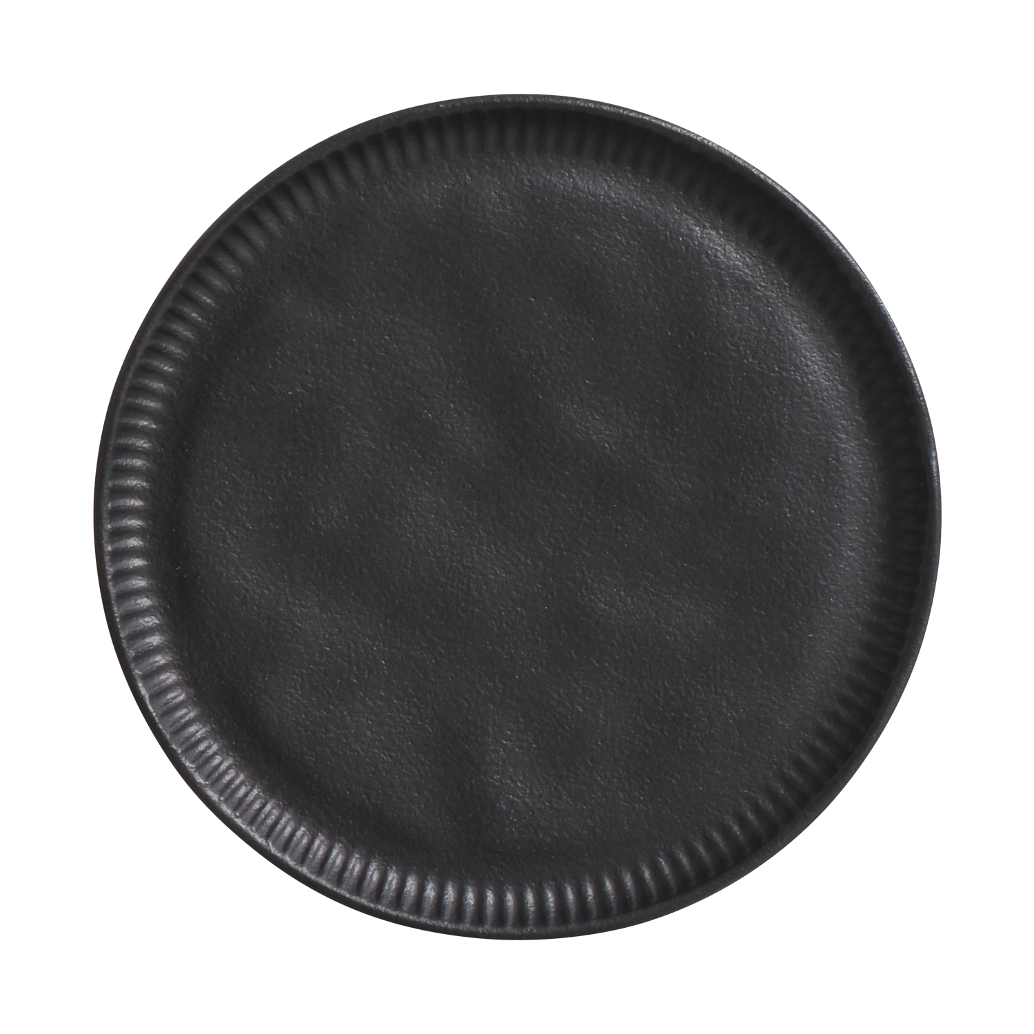 Linhas Dessert / Salad Plate 21.5cm Preto Matte