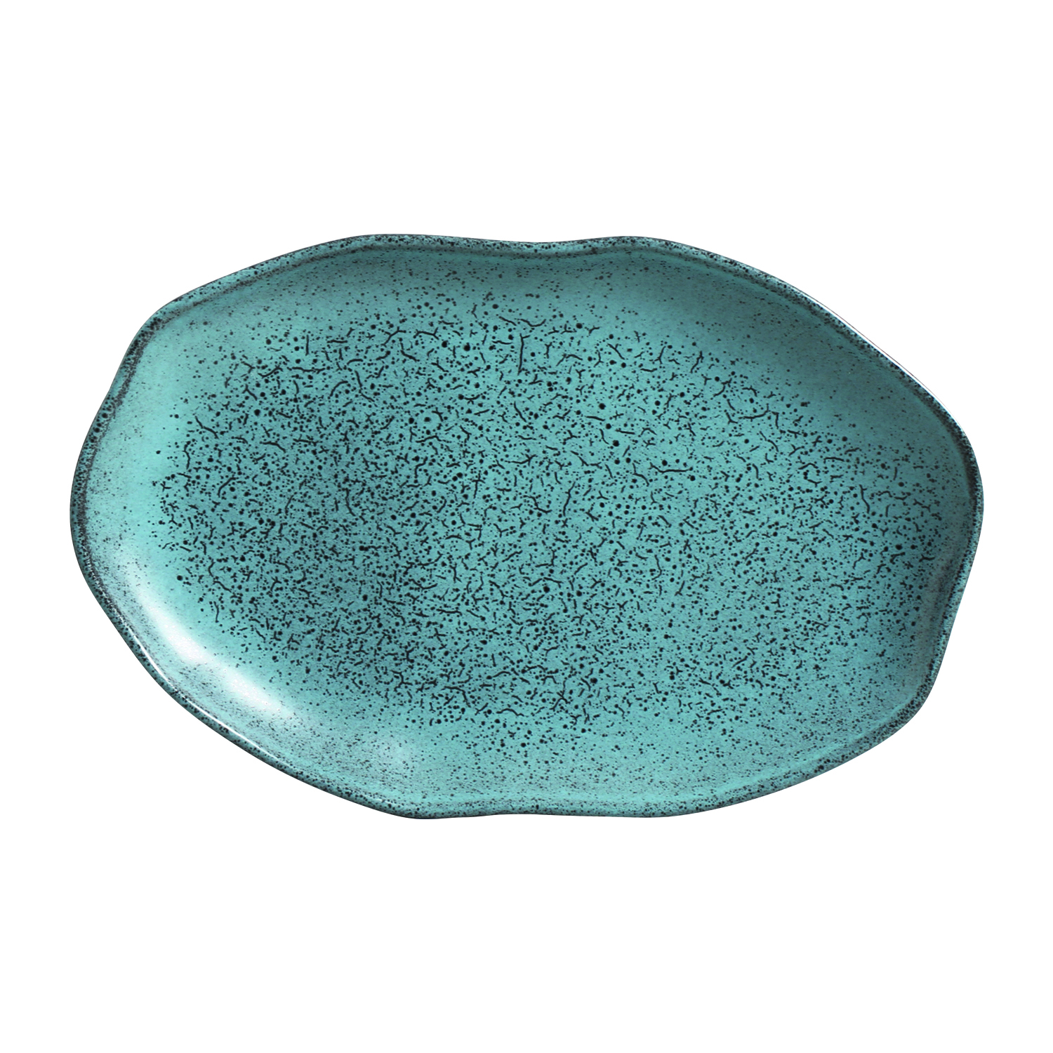 Bio Oval Platter 30x20cm Night Sky