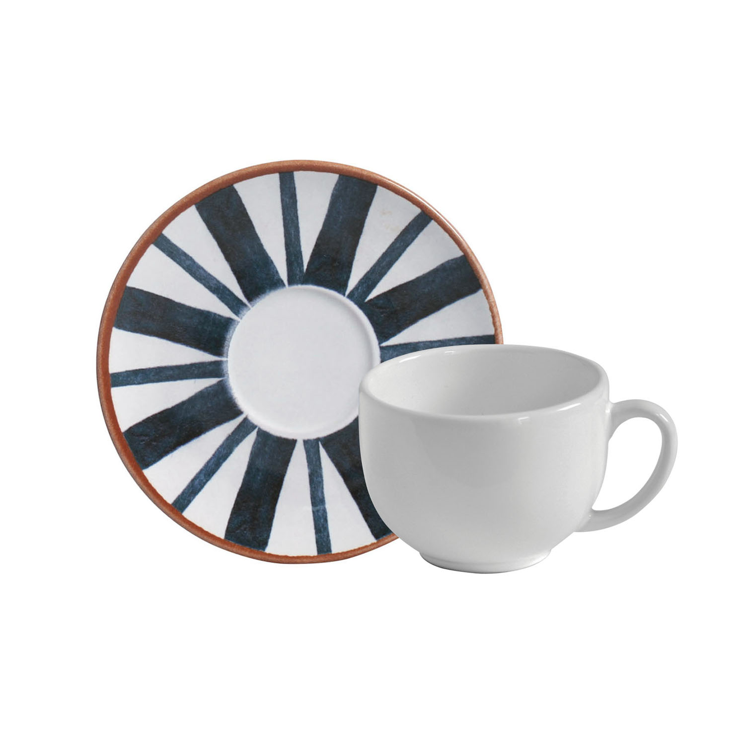 Coup Tea Cup And Saucer 220ml Trópico