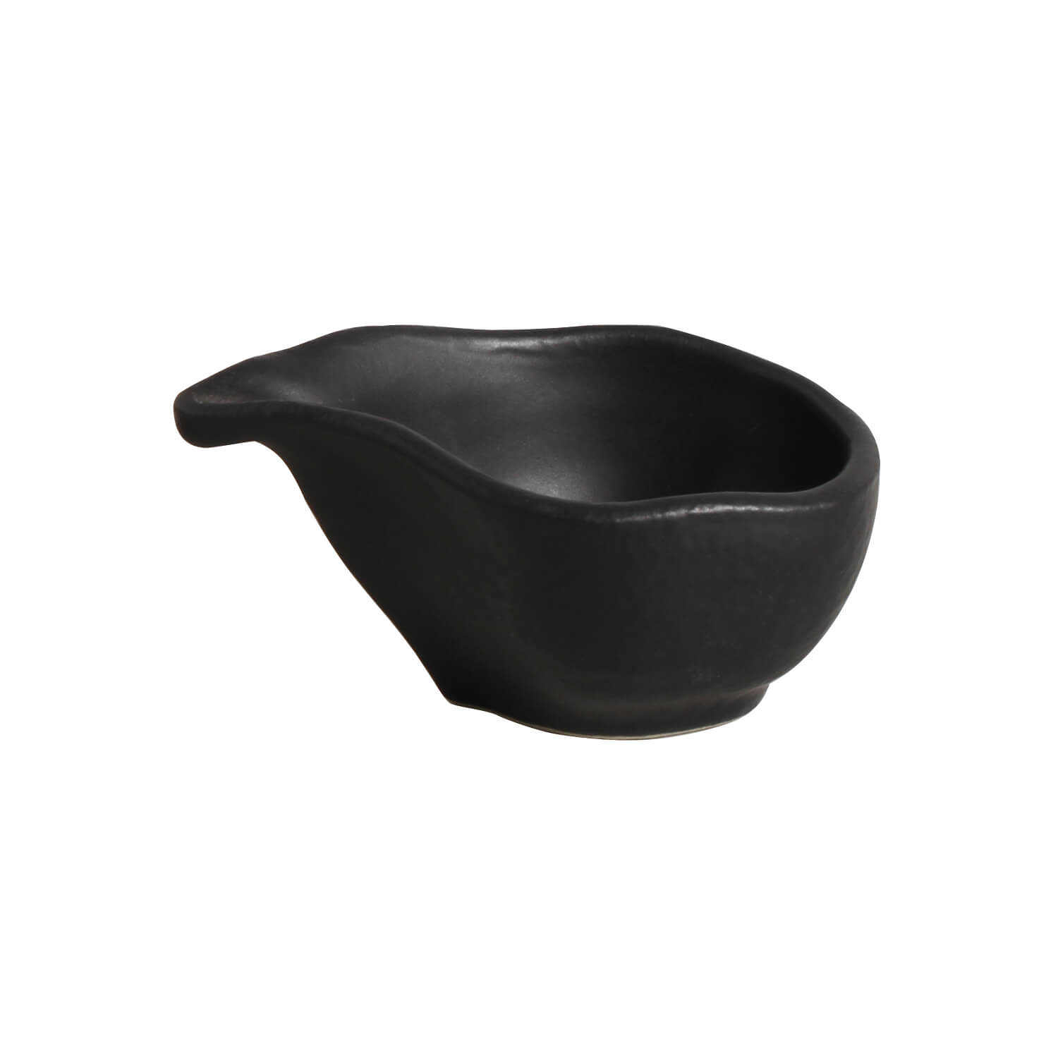 Organic Sauce Boat 8cm 40ml Preto Matte