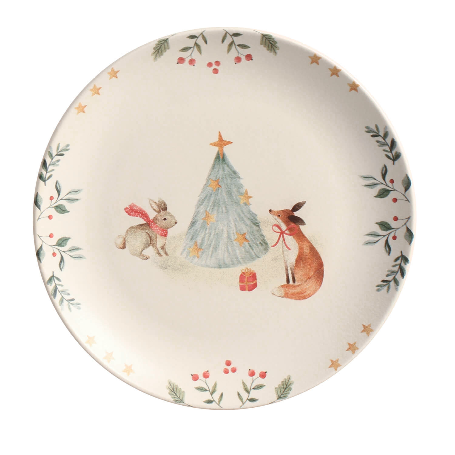 Coup Dessert / Salad Plate 19.4cm Christmas Card