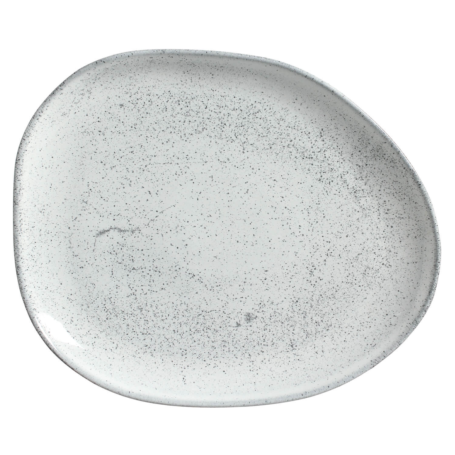 Organic Oval Dinner Plate 31cm Echo