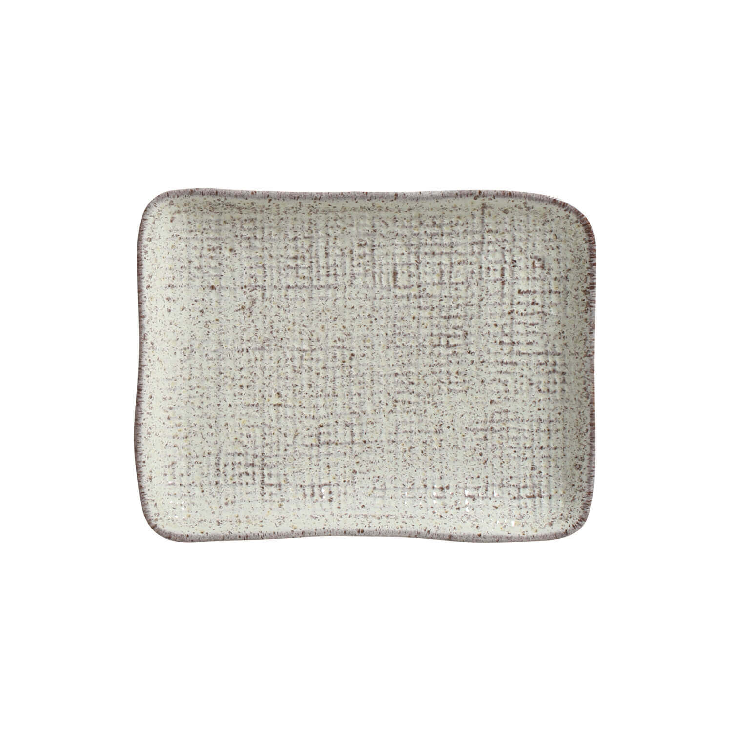 Juta Rectangular Platter 18x14cm Pistache