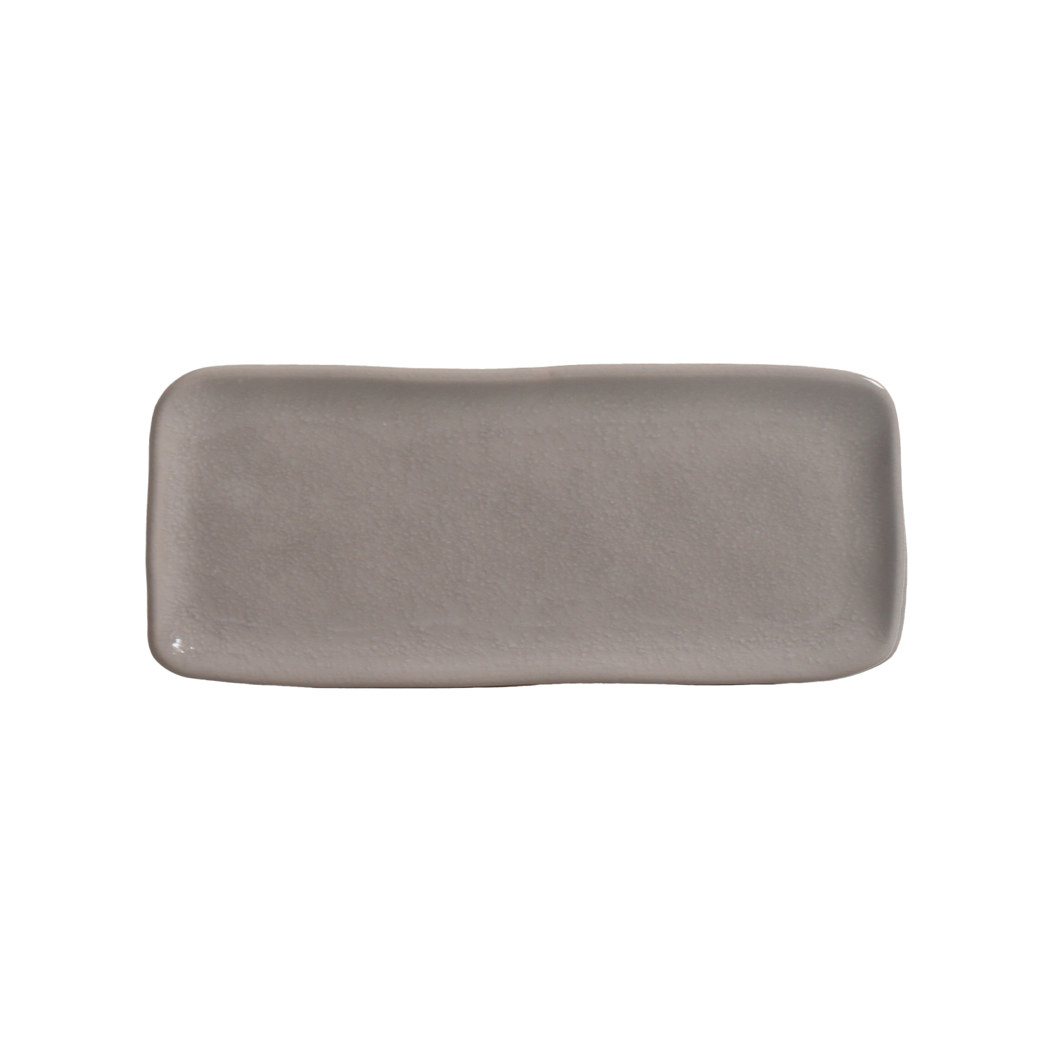 Organic Rectangular Platter 22x9.5cm Bruma