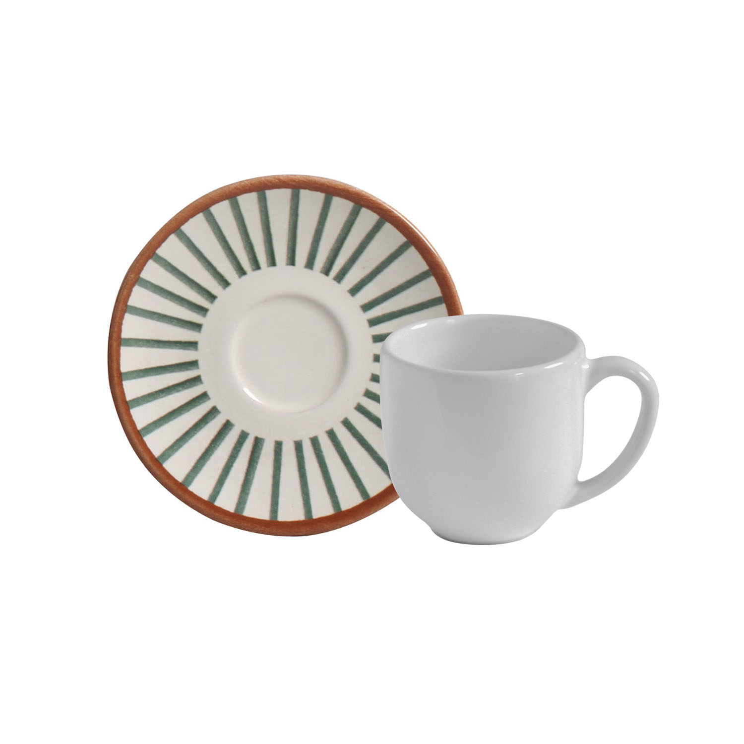 Coup Coffee Cup And Saucer 97ml Equador