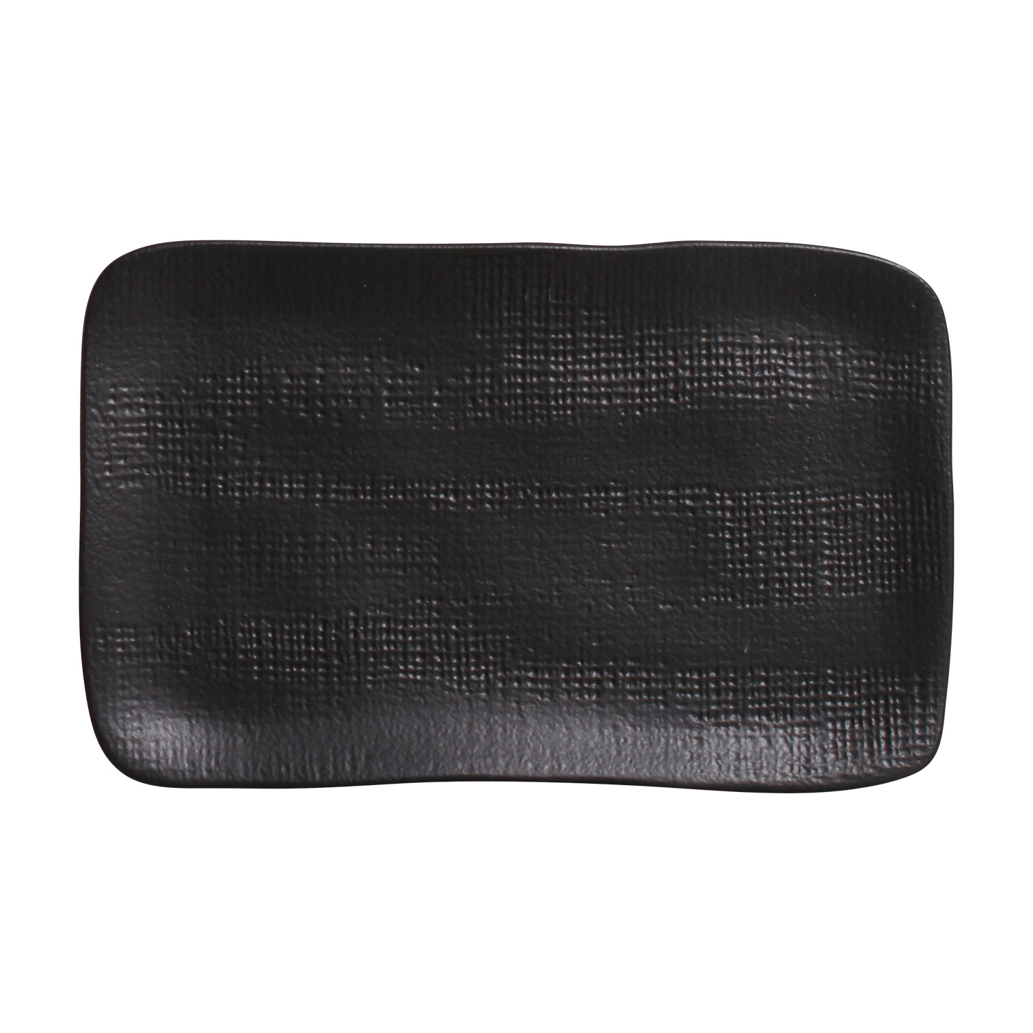 Juta Rectangular Platter 27x16cm Preto Matte