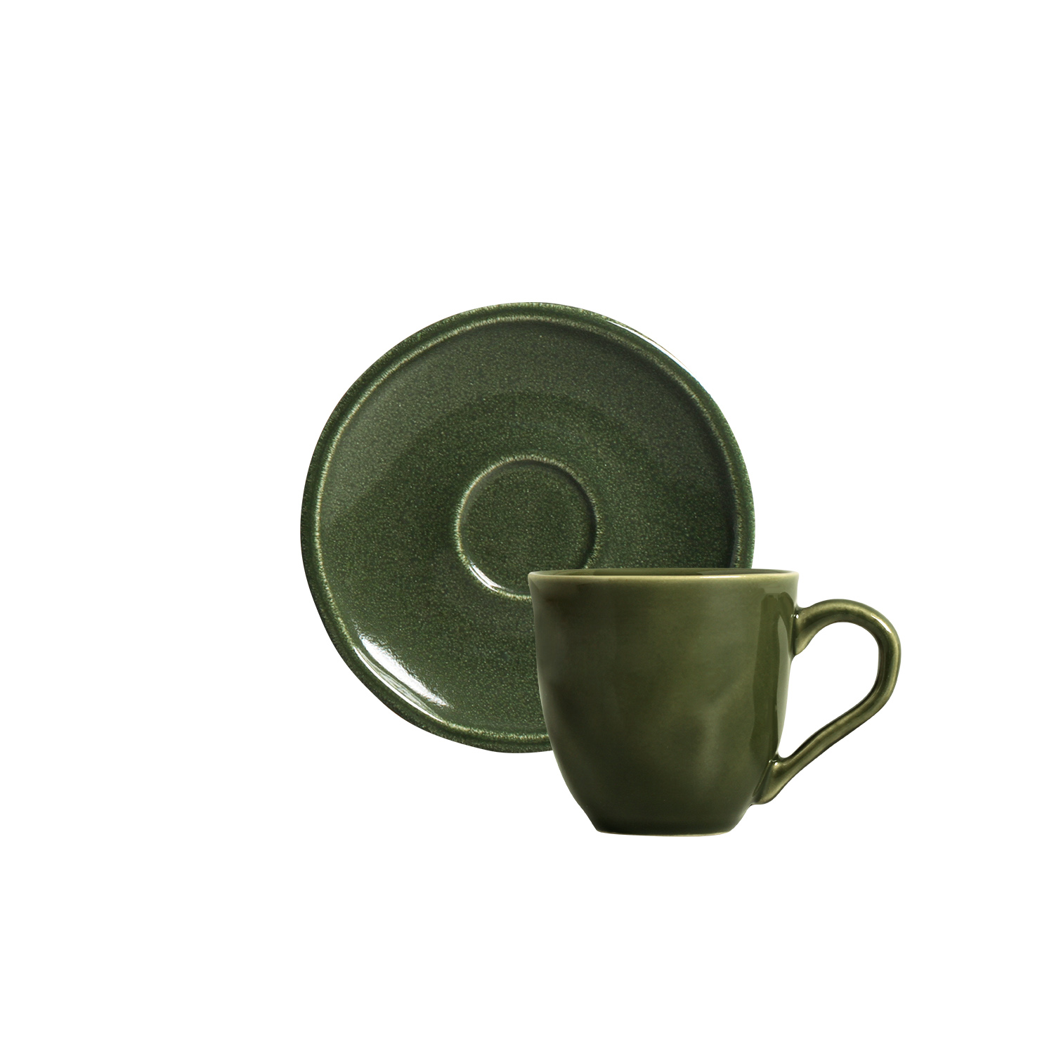 Daily Coffee Cup And Saucer 70ml Calm