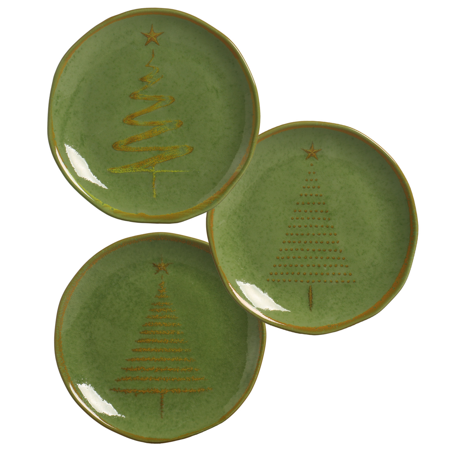 Organic Dessert / Salad Plate Set 19.5cm Celebra Luz