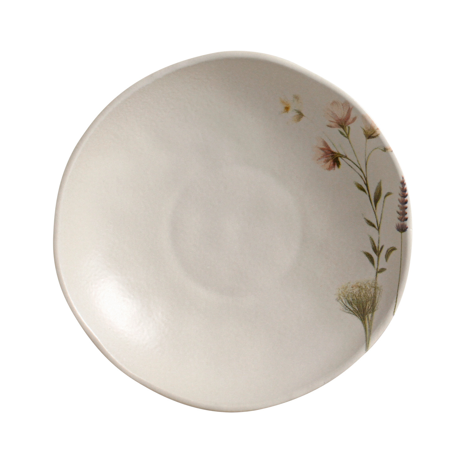 Organic Soup Plate / Bowl 21.2cm Lavanda