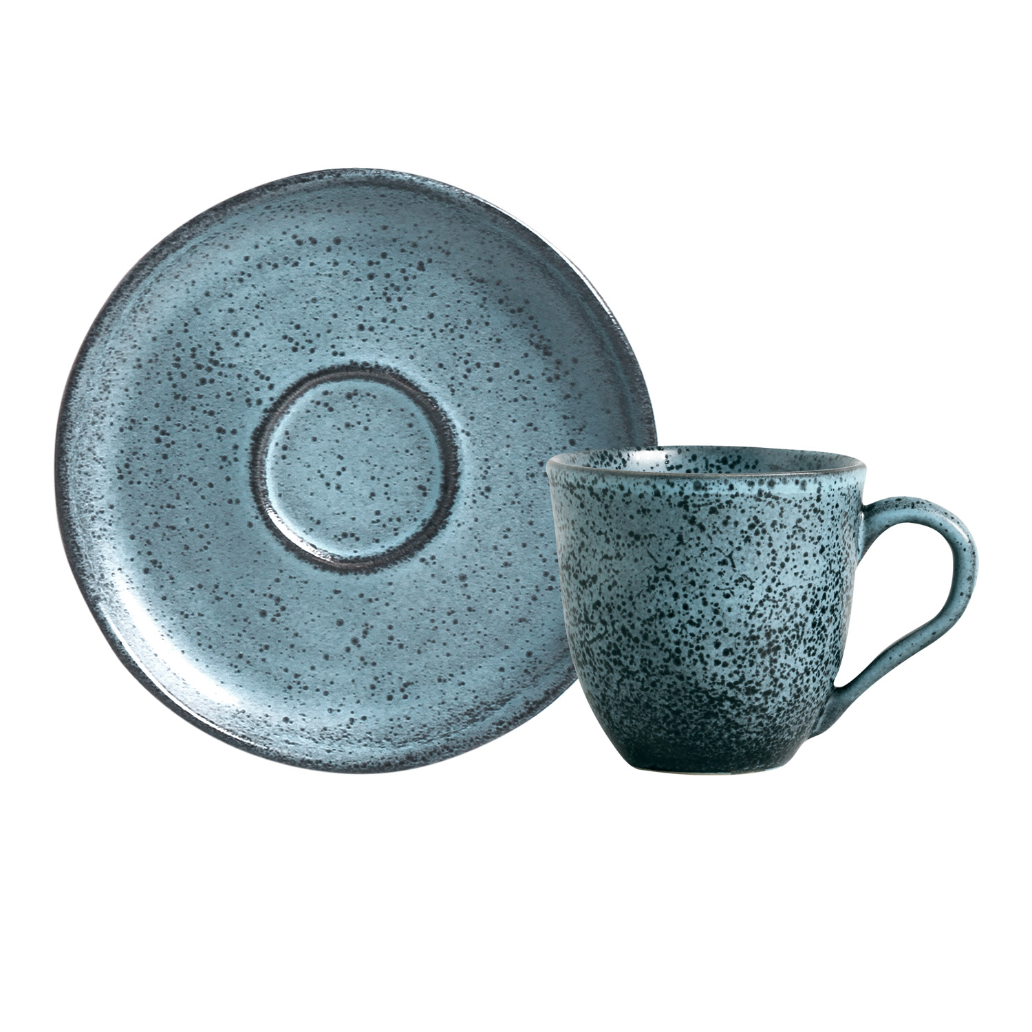 Bio Tea Cup And Saucer 170ml Night Sky
