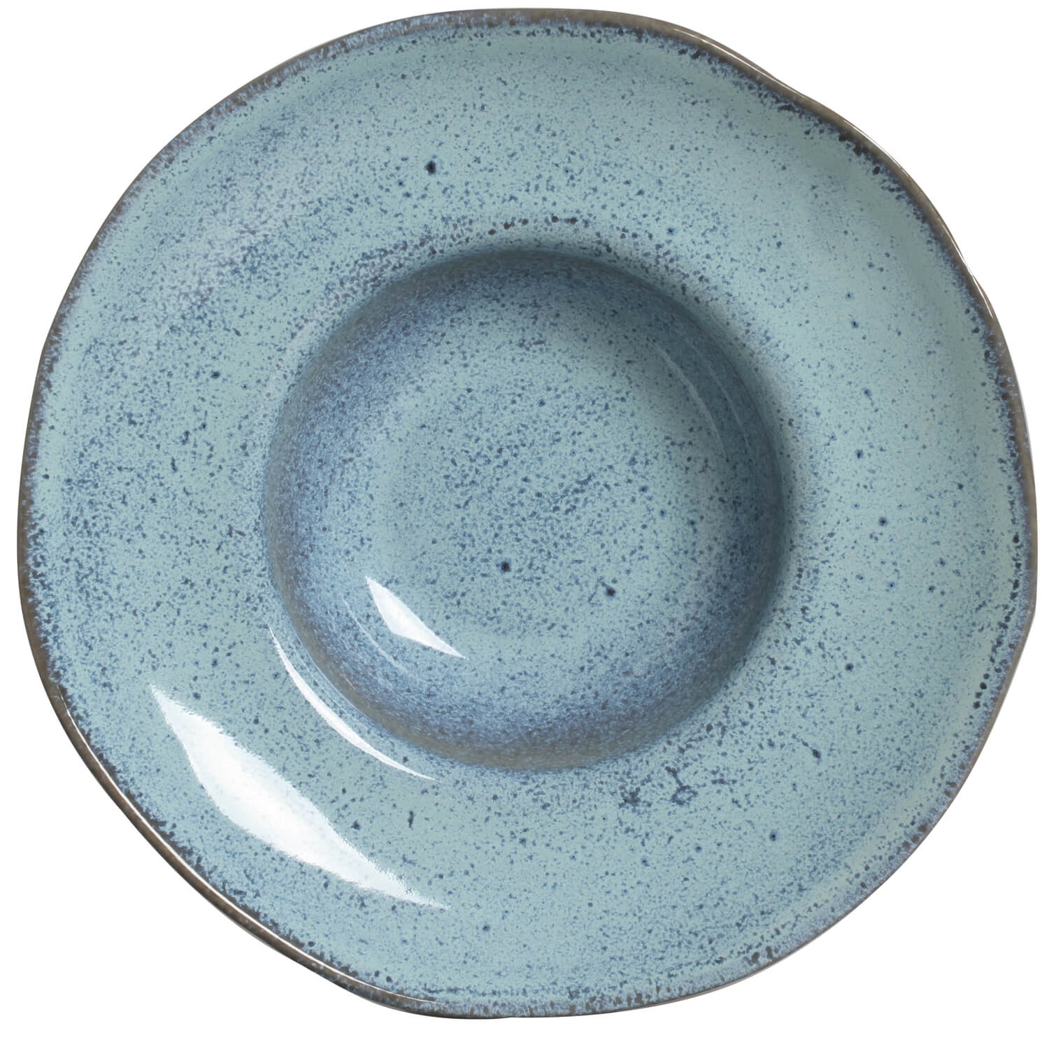 Organic Deep Rim Plate 28cm 450ml Breeze