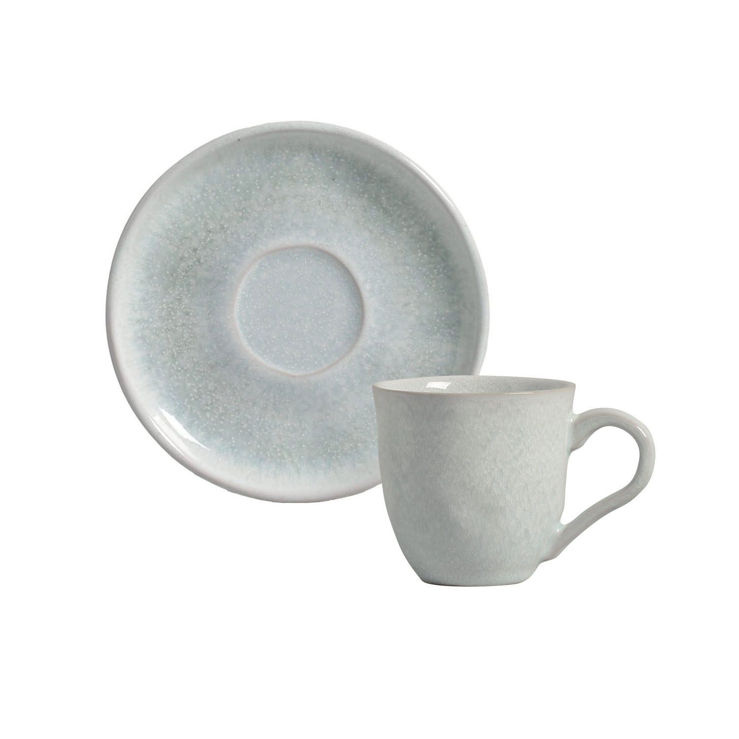 Bio Coffee Cup And Saucer 120ml Pietra