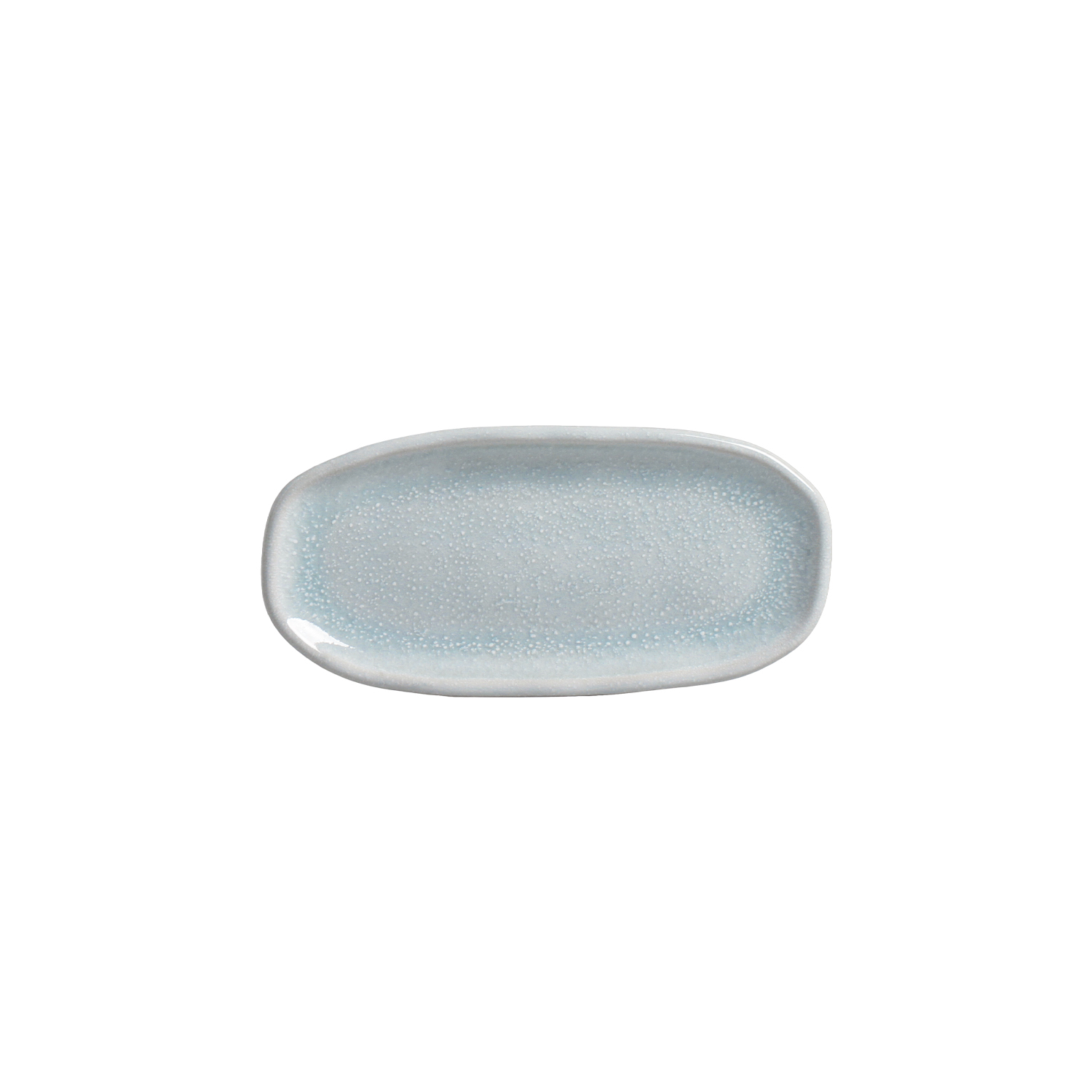 Organic  Oval Platter 16.5x8cm Ceu