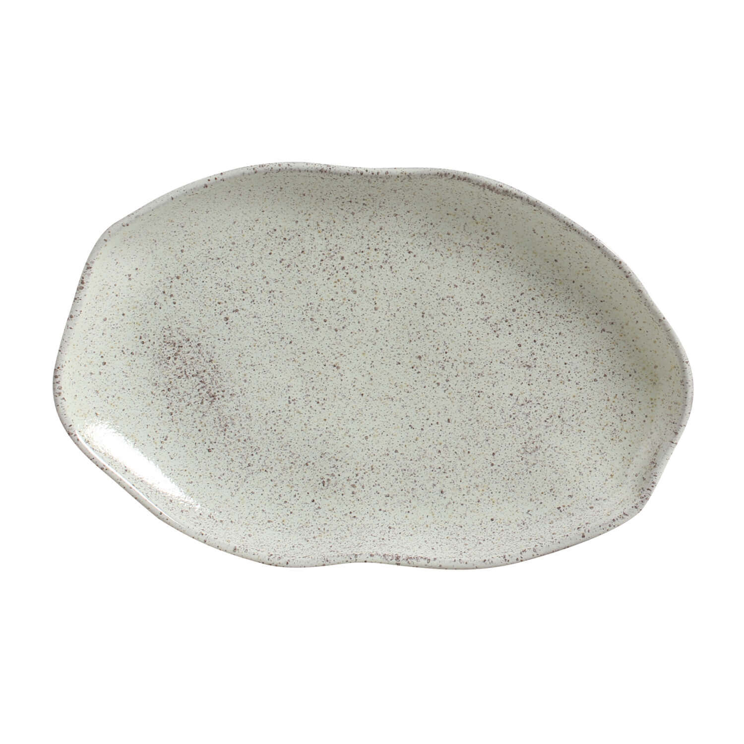 Bio Oval Platter 30x20cm Pistache