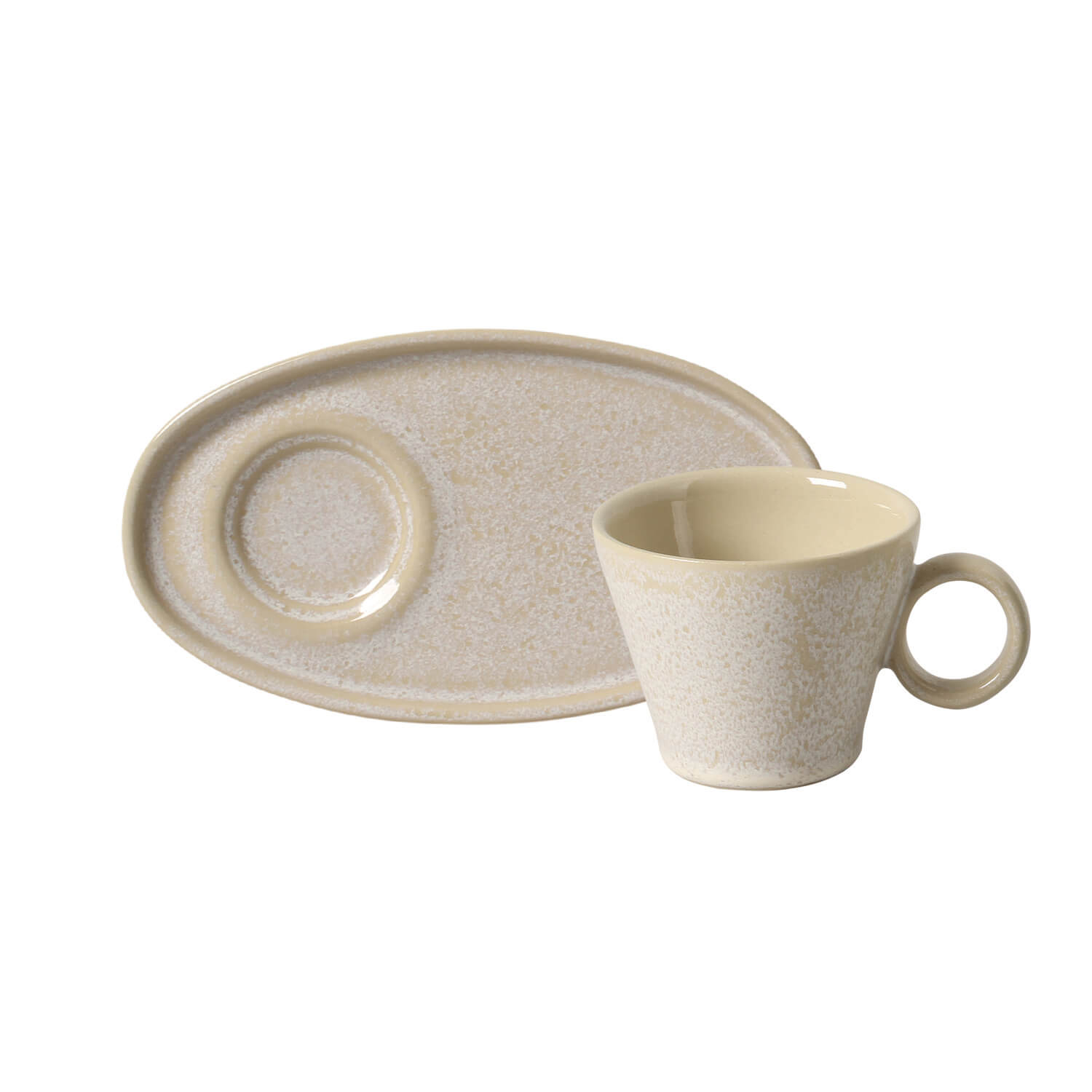 Neo Coffee Cup And Saucer 110ml Latte