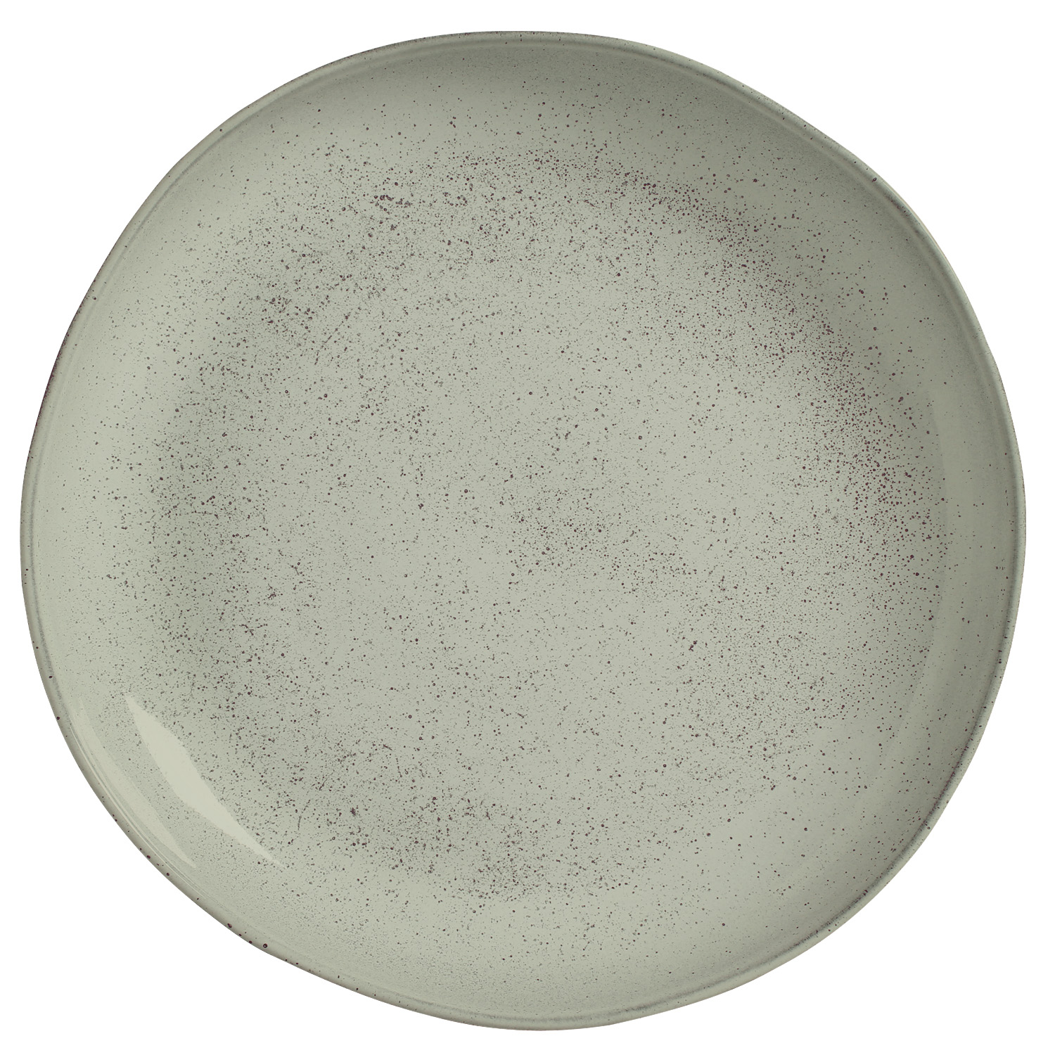 Organic Round Platter 36cm Pistache