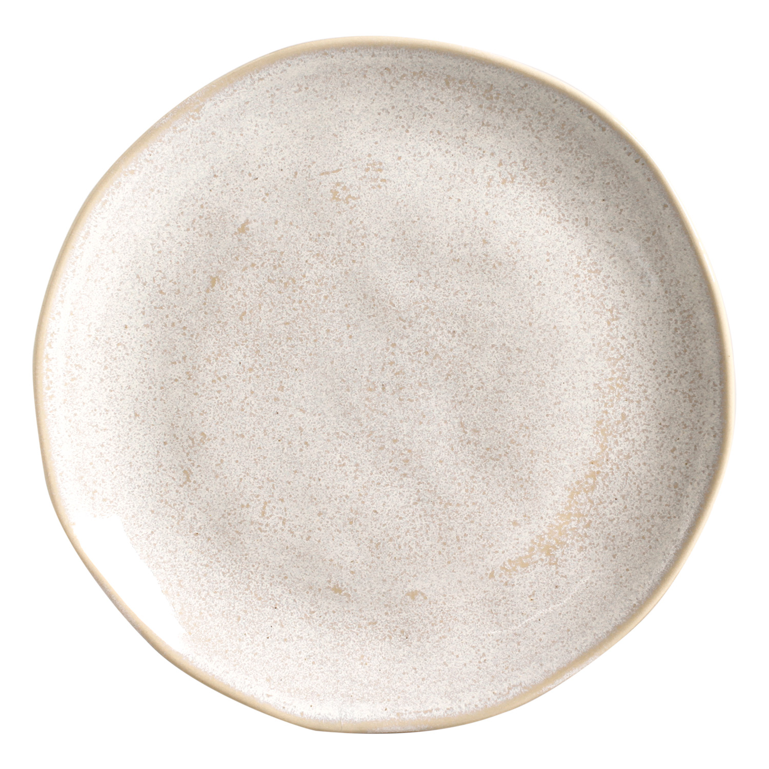 Organic Dinner Plate 26.5Cm Latte